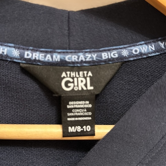 Athleta Girl oversized navy cardigan with snaps. NWT - Picture 2 of 2